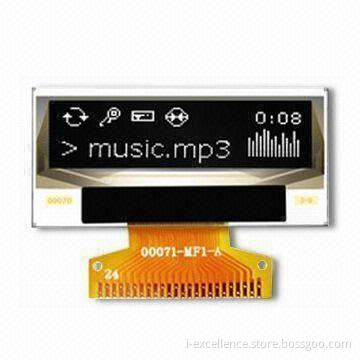 1.04-Inch OLED Display Module, Available in White Color Wholesale, Sized 30.4 x 14.5 x 1.05mm